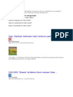 As Pessoas Também Perguntam: Hoje: "Mambas" Defrontam Cabo Verde em Partida Da II ..