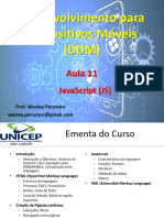 Aula 11 - Introdução JS (DDM)