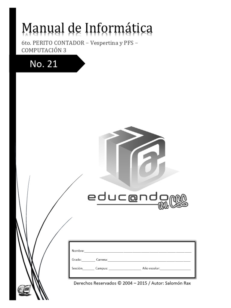 Informatica 21 | PDF | Hardware de la computadora | Periférico