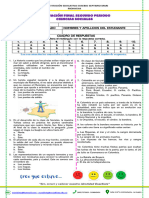 Evaluacion Final de Sociales Segundo Periodo