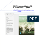 Original PDF Organized Crime 7th Edition by Michael D Lyman PDF