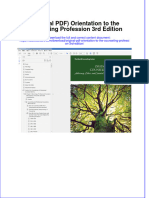 Original PDF Orientation To The Counseling Profession 3rd Edition PDF