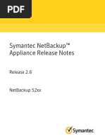 NetBackup Appliance 2.6 Release Notes