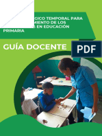 Guia Docente Plan Estratégico Temporal para El Fortalecimiento de Los Aprendizajes en La Educación Primaria