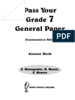 Pass Grade 7 Answers