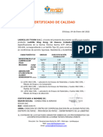 Certificado de Calidad KK18H Estándar - Consulting & Service