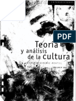 Teoria y Analisis de La Cultura