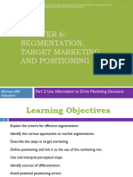 Ch07 Segmentation, Target Market, Positioning