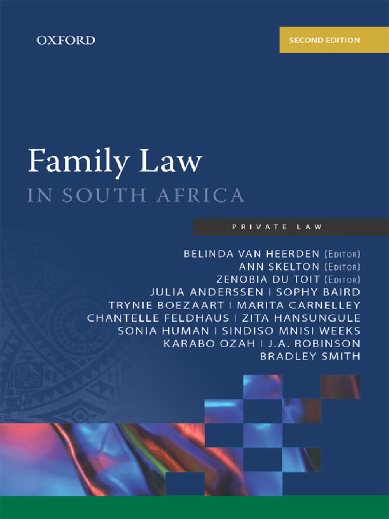 How Many Years To Study Family Law In South Africa