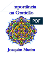 A Importancia Da Gratidao Joaquim Mutim