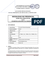 Estadistica Aplicada A La Comunicacion.2020-II