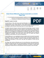 CP121 Cayo Chance Millonario Esta Vez Sorprendio A Un Cliente Paga Todo