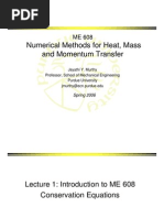 Numerical Methods in Heat Mass Momentum Transfer (Lecture Notes)JayathiMurthy