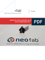 Guide de Conception de L'impression 3D - Neofab