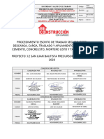 Pets - Descarga, Carga, Traslado y Apilamiento de Bolsa de Cemento