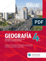Geografía 4 Sociedad y Economia en El Mundo Contemporaneo - Andreotti J H 120x65 $8170 - $9120