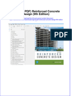 Original PDF Reinforced Concrete Design 9th Edition PDF