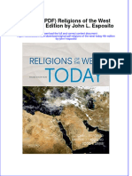 Original PDF Religions of The West Today 4th Edition by John L Esposito PDF