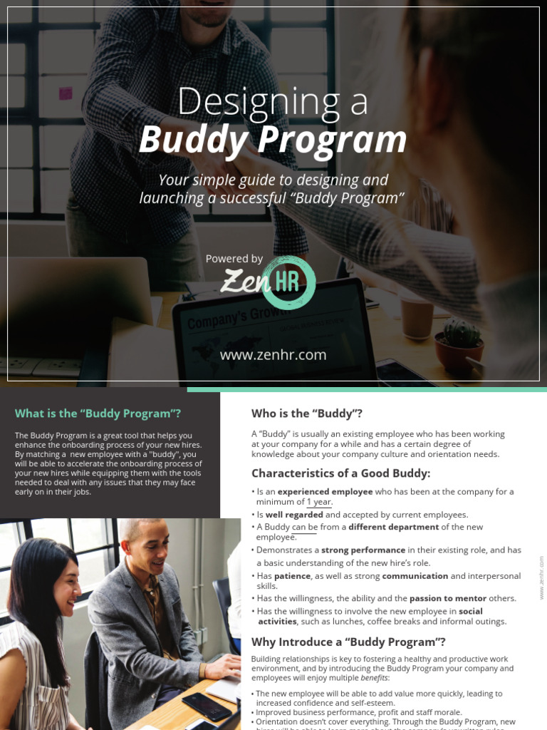 Buddy Program Design Guide | PDF | Business