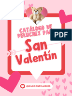 Catalogo de Peluches para San Valentin
