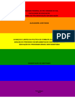 AVANÇOS E LIMITES DA POLÍTICA DE COMBATE À HOMOFOBIA