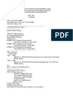 CSU 07314 Practical #2 - 2023 - SQL