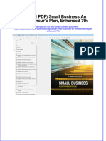 Download Original PDF Small Business an Entrepreneurs Plan Enhanced 7th pdf