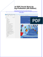 Original PDF Social Work An Empowering Profession 9th Edition PDF