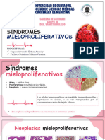 Sindrome Mioloproliferativos - Segura y Pacheco