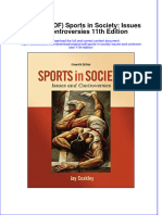 Original PDF Sports in Society Issues and Controversies 11th Edition PDF