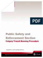 External Policy Manual January 2016 Banning Procedure