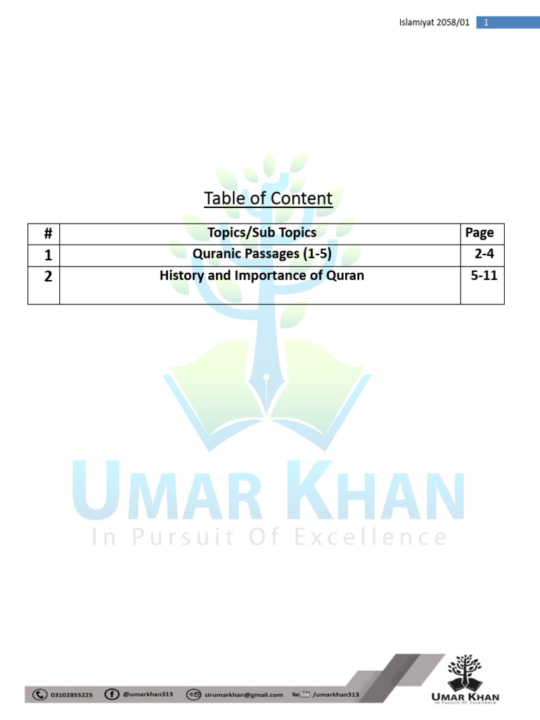 Understanding Allah: Key Quranic Themes | PDF | God In Islam | Tawhid