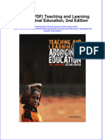 Original PDF Teaching and Learning in Aboriginal Education 2nd Edition PDF