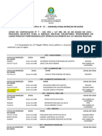 Nota Informativa N13esc Pes 12 RM de 23 de Novembro de 2023 - Chamada para Inspeo de Sade Cet Mus