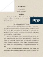 Santo Agostinho - Sermão 535 (55) (A Páscoa III)