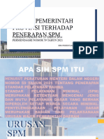 Materi Biro Pemerintahan - Fungsi Pemprov Terhadap SPM