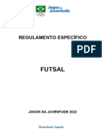Regulamento Específico - FUTSAL - 2022