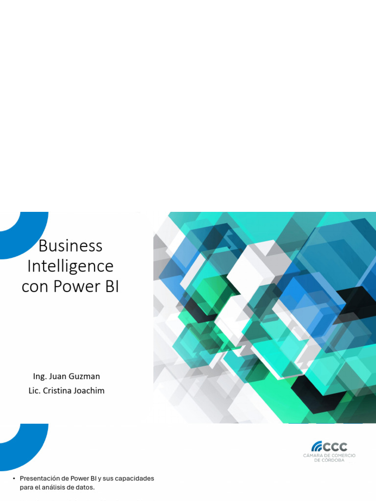 Introducción a Power BI y BI | PDF | Inteligencia de negocios ...