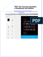 Original PDF The Concise Canadian Writers Handbook 2nd Edition PDF