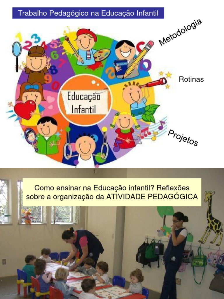 O Trabalho Pedagógico Na Educação Infantil 2023 | PDF | Pedagogia ...