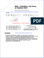 Volvo Wheel Loader l105 Parts Manual New Update 2020