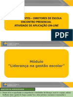 Ep Panorama Do Modulo Liderana Na Gesto Escolar 2