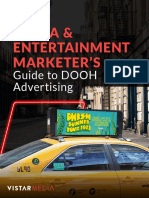 The Media & Entertainment Marketers Guide To DOOH Advertising