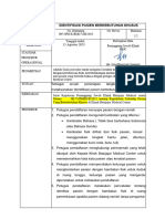 SOP Identifikasi Pasien Berkebutuhan Khusus