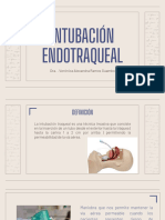 Intubación Endotraqueal: Dra. - Verónica Alexandra Ramos Guambo