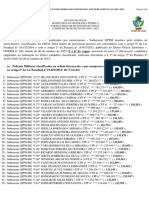 Choachom 2024 Resultado Preliminar 2