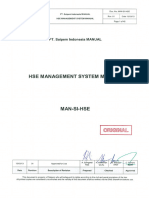 Att. 3.7.a.1 MAN-SI-HSE HSE Management System Manual