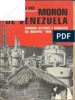 Libro Morón Panorama Histórico y Geográfico Del Municipio - Miguel Elías Dao