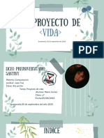 Proyecto de Vida