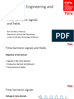 Time Harmonic Signals and Fields